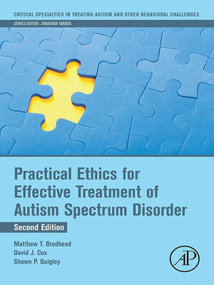 cover image of Practical Ethics for Effective Treatment of Autism Spectrum Disorder